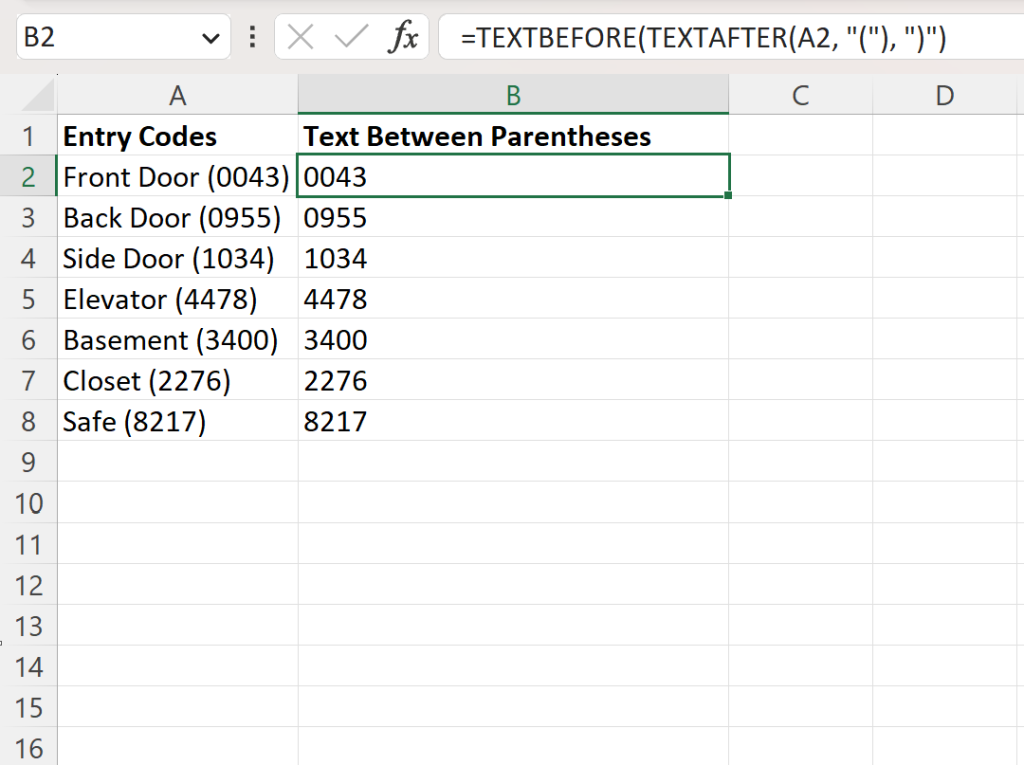 3 Simple Ways To Extract Text From Excel Cells Excel Tutorials