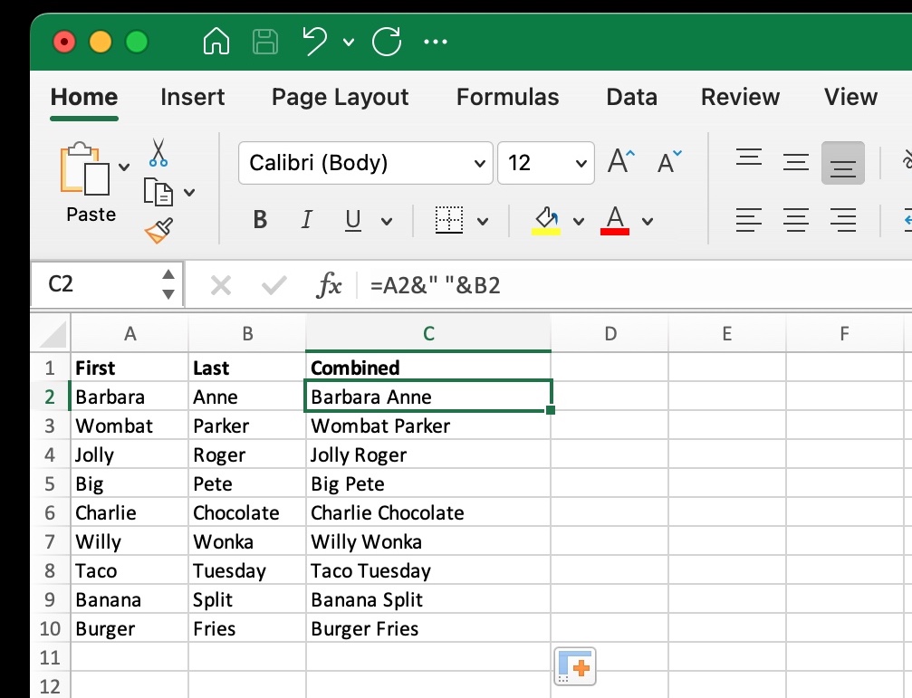 3 Ways To Merge Columns In Excel Youtube