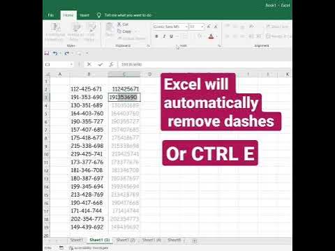 3 Ways To Remove Dashes In Excel Excelgraduate