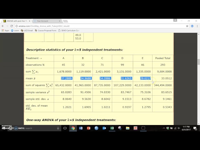 34 One Way Anova Calculator Isfandiarbrock