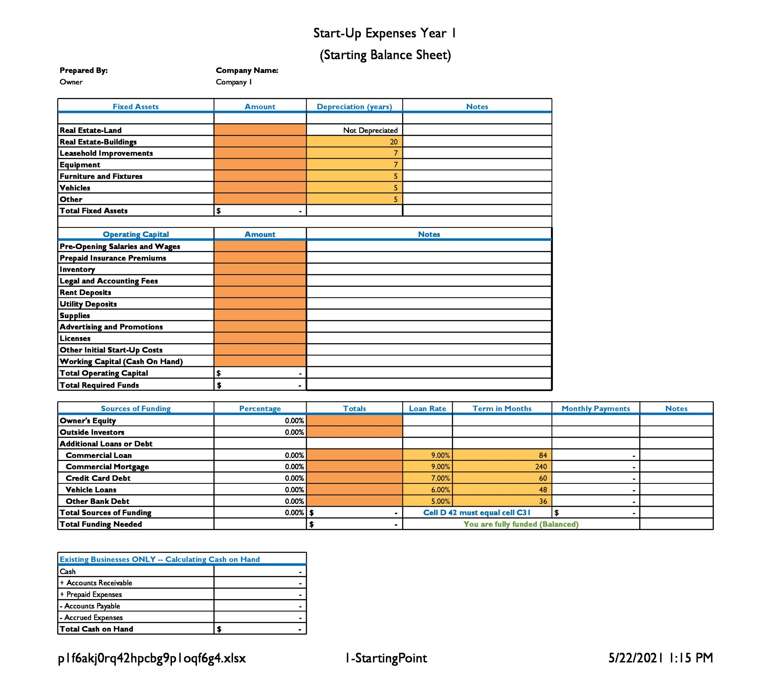 34 Simple Financial Projections Templates Excel Word