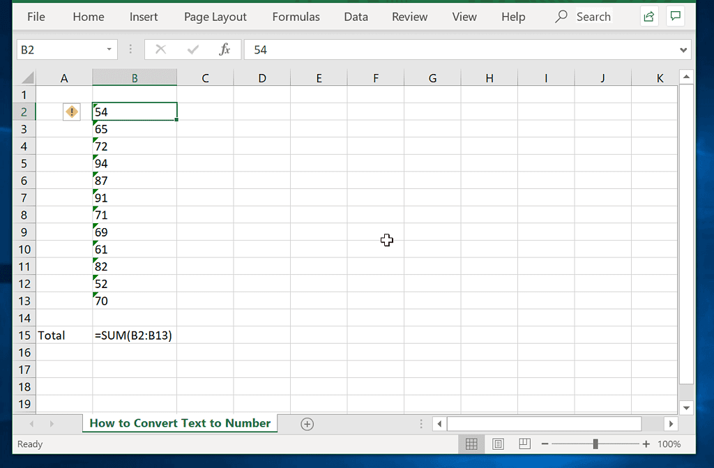 4 Ways To Convert Text To Number In Excel Itechguides