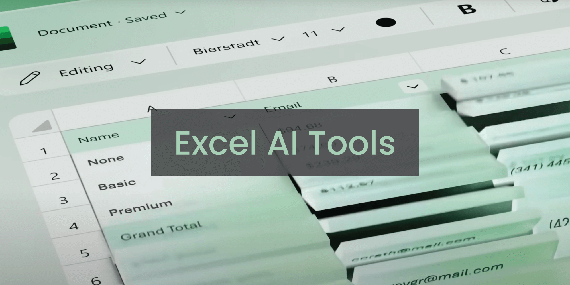 7 Best Excel Ai Tools To Boost Spreadsheet Productivity 2023