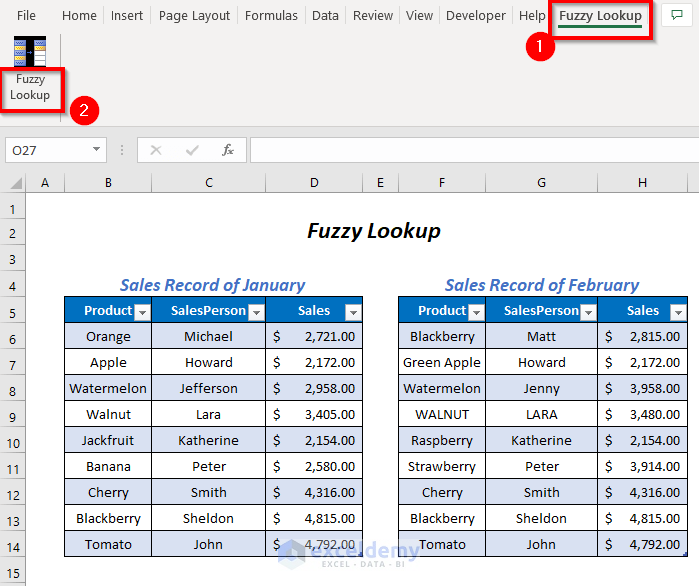 7 Ways To Master Fuzzy Lookup In Excel