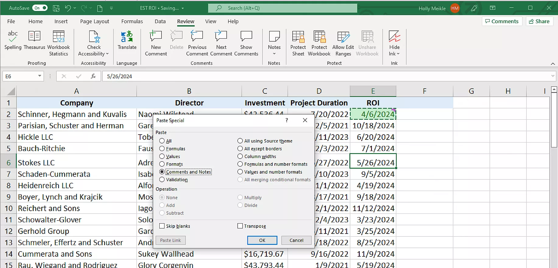 Add Edit Delete Comments And Notes In Excel Layer Blog