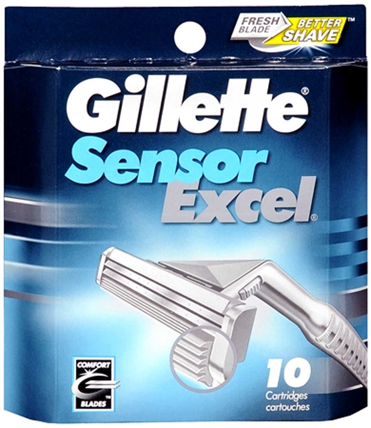 Buy Gillette Sensor Excel Blades At Well Ca Free Shipping 35 In Canada