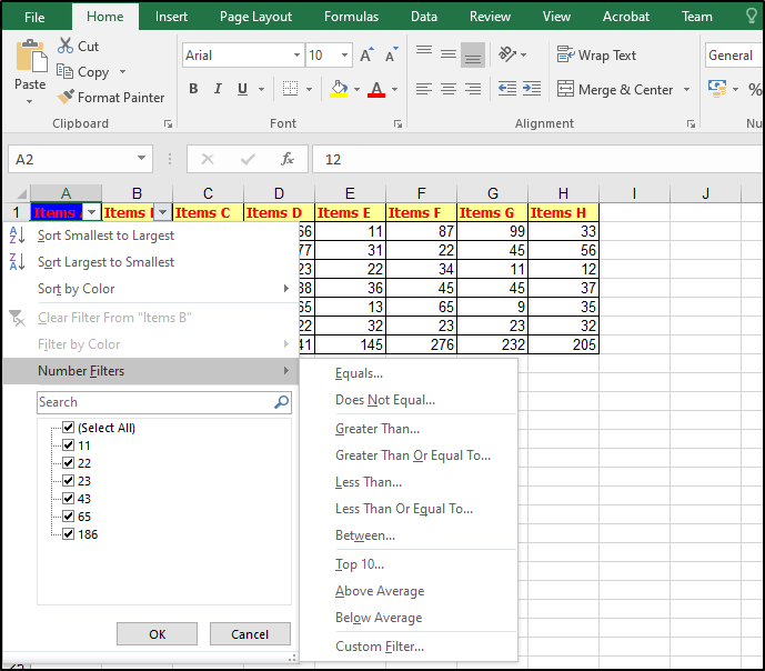 C Autofilter Zum Hinzuf Gen Oder Entfernen Von Daten In Excel Xlsx Xls Netz