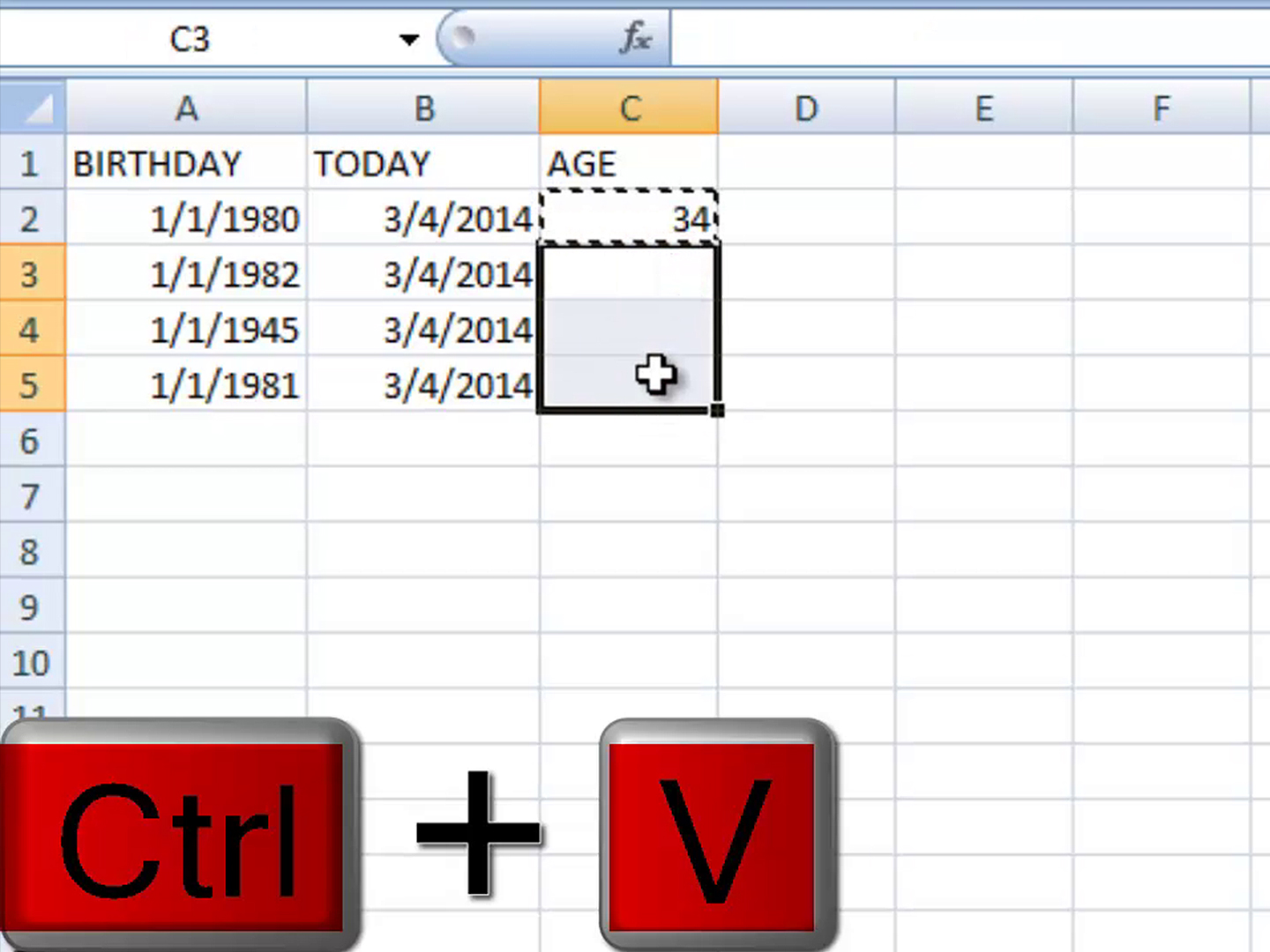 Calculate Age In Excel Top 3 Methods Step By Step