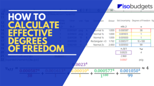 Calculating Effective Degrees Of Freedom Isobudgets