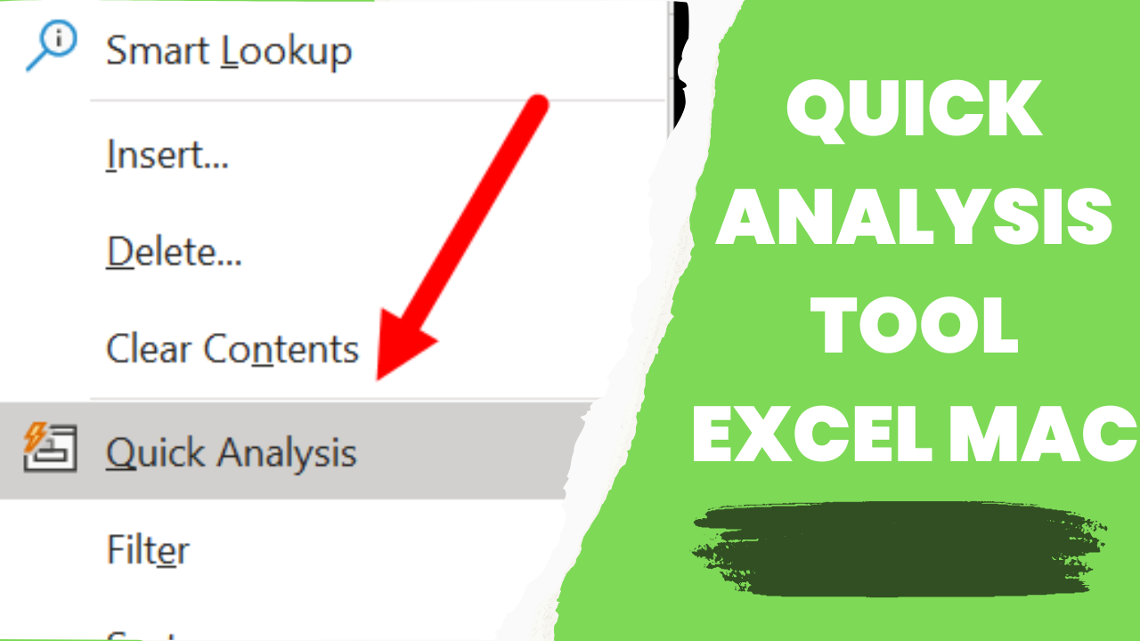 Can I Use Quick Analysis Tool In Excel 2010 Ludacyber