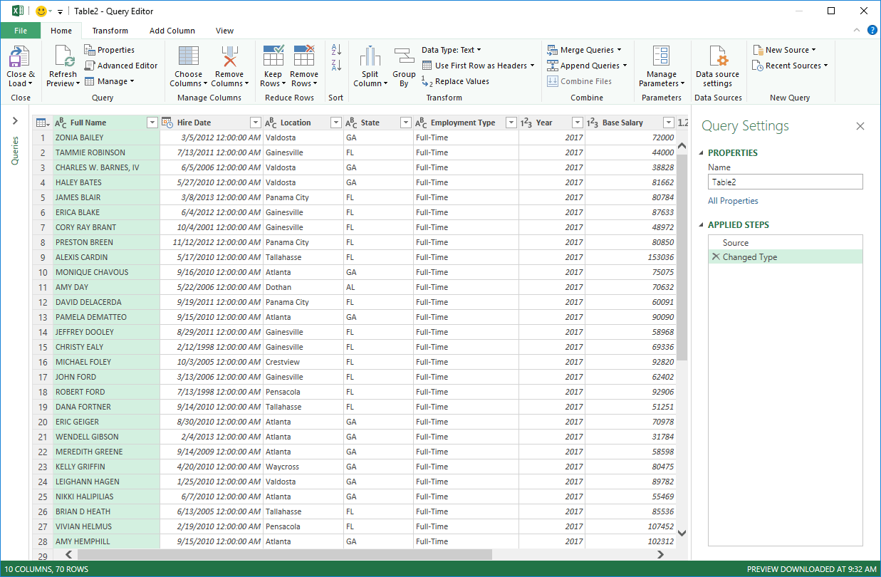 Combine Data From Multiple Worksheets Excel