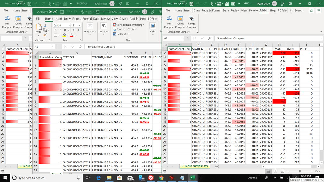 Compare Two Excel Files For Differences In Wps Office Excel Wps