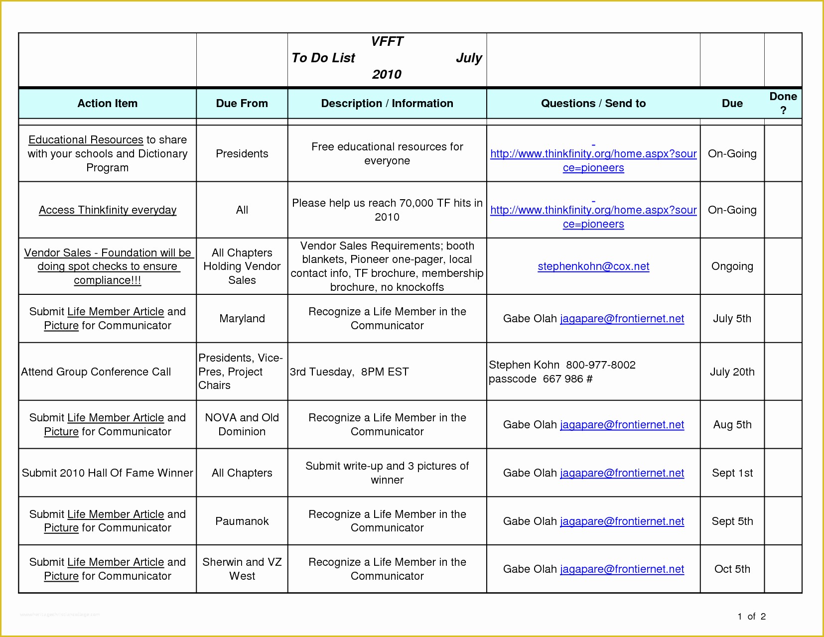 Contingency Plan Templates Ms Word Excel Software Development