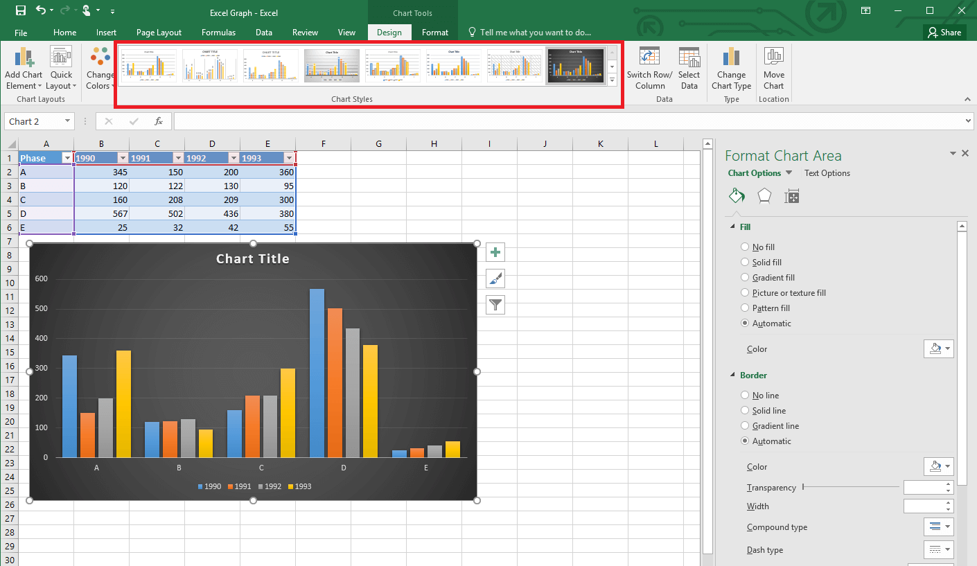 Creating Complex Graphs In Excel Excel Templates