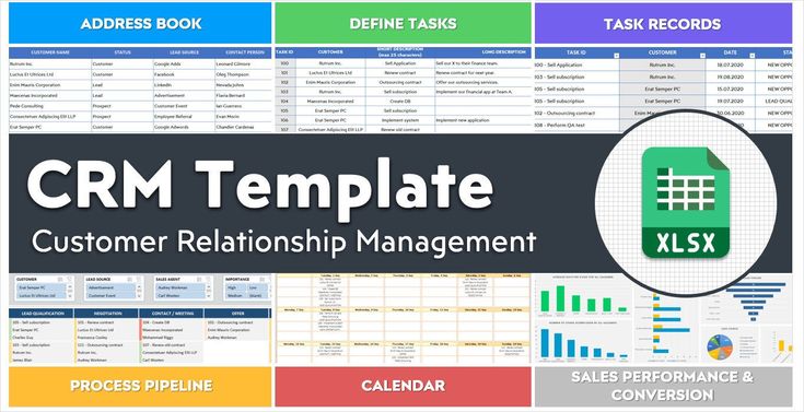 Crm Excel Template Customer Relationship Management, 42% Off