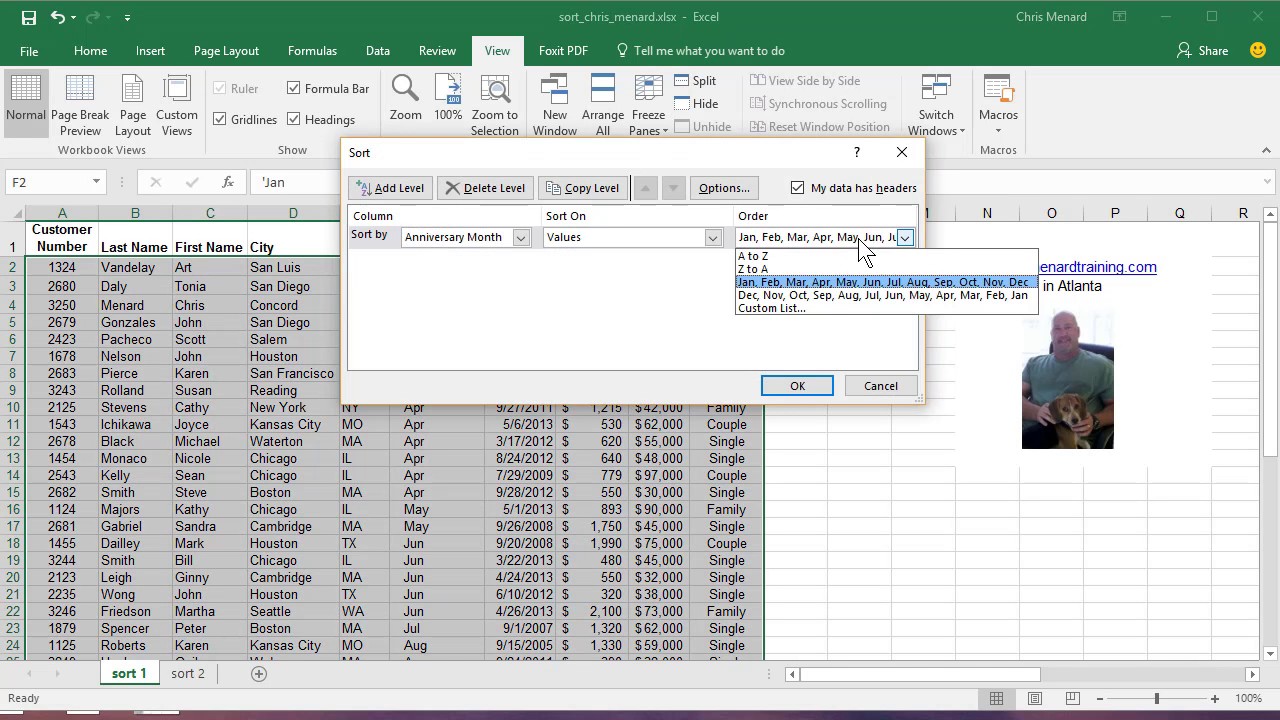 Custom Sorting In Excel Goodly