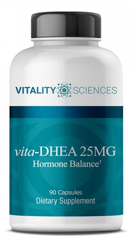 Dhea 25Mg Vitality Sciences Hormone Balance Vita Dhea