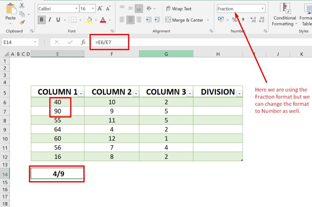 Divide In Excel Formula Examples How To Use Excel Divide