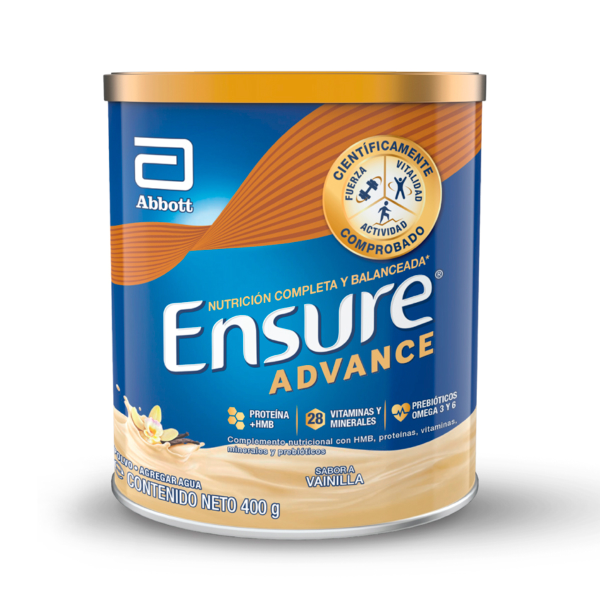 Ensure Advance Vainilla 400 Gr Ensure Rpb 220 Ml X 2 Und