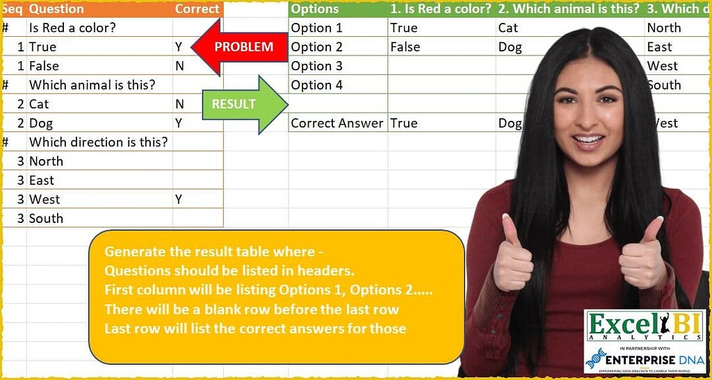 Excel Amp Power Query Challenges Week 1