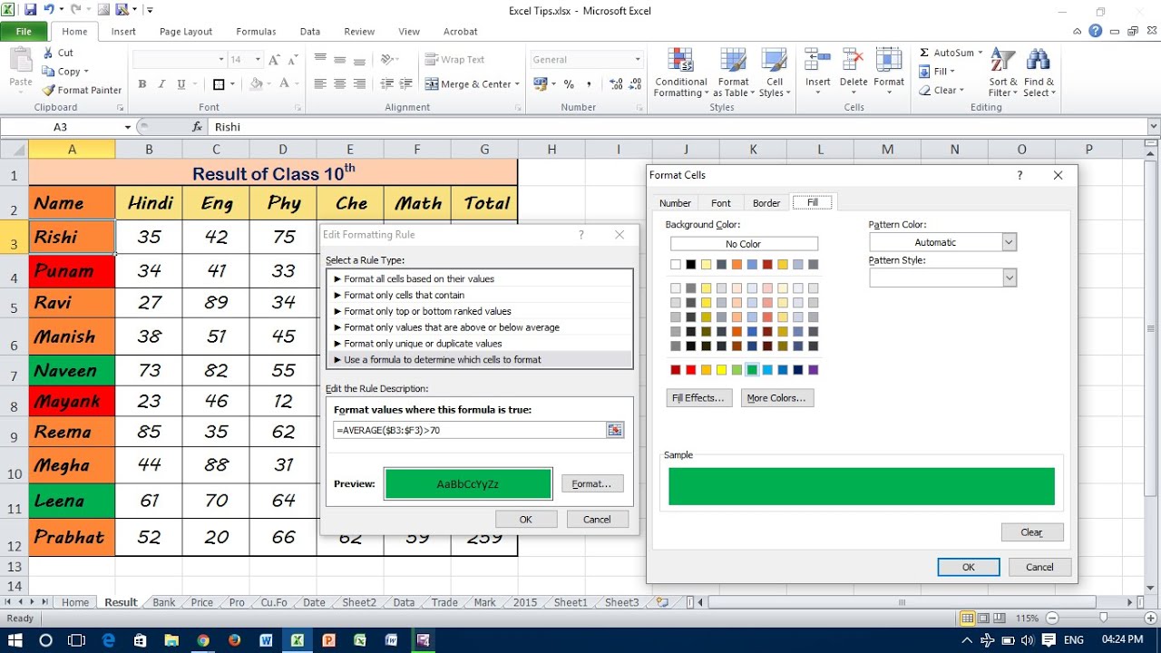 Excel Conditional Formatting Formulas Ablebits Com