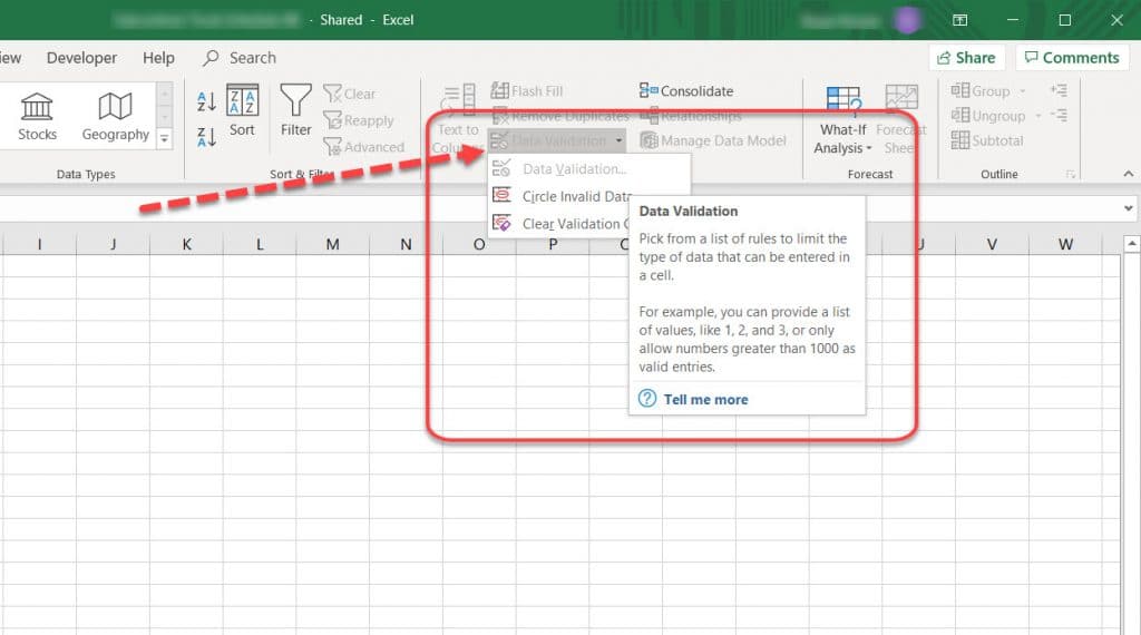 Excel Data Tab Greyed Out Isostoun