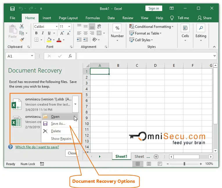 Excel File Recovery Software Repair Recover Corrupt Excel Spreadsheet