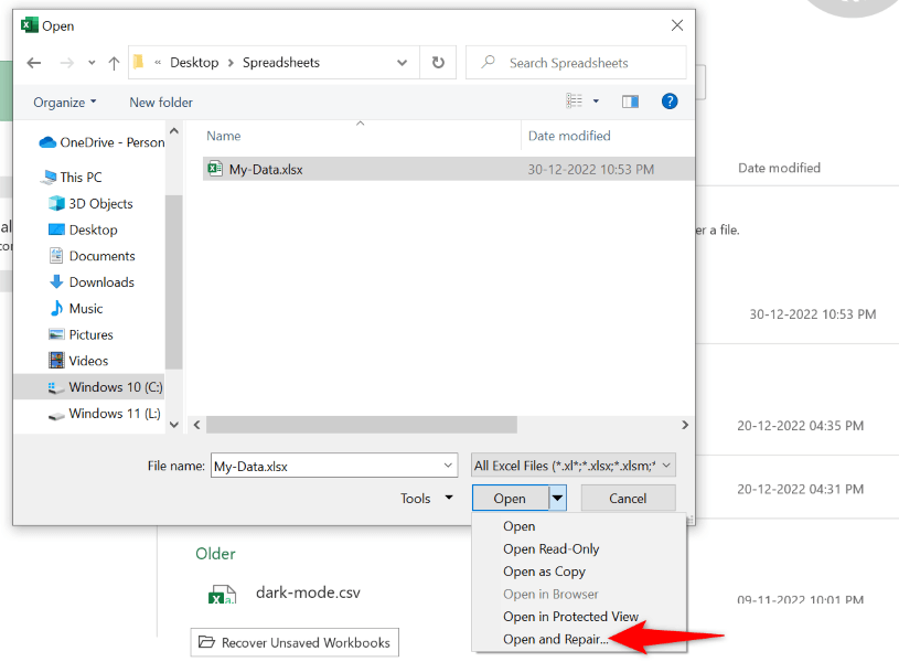 Excel File Won T Open 9 Fixes To Try