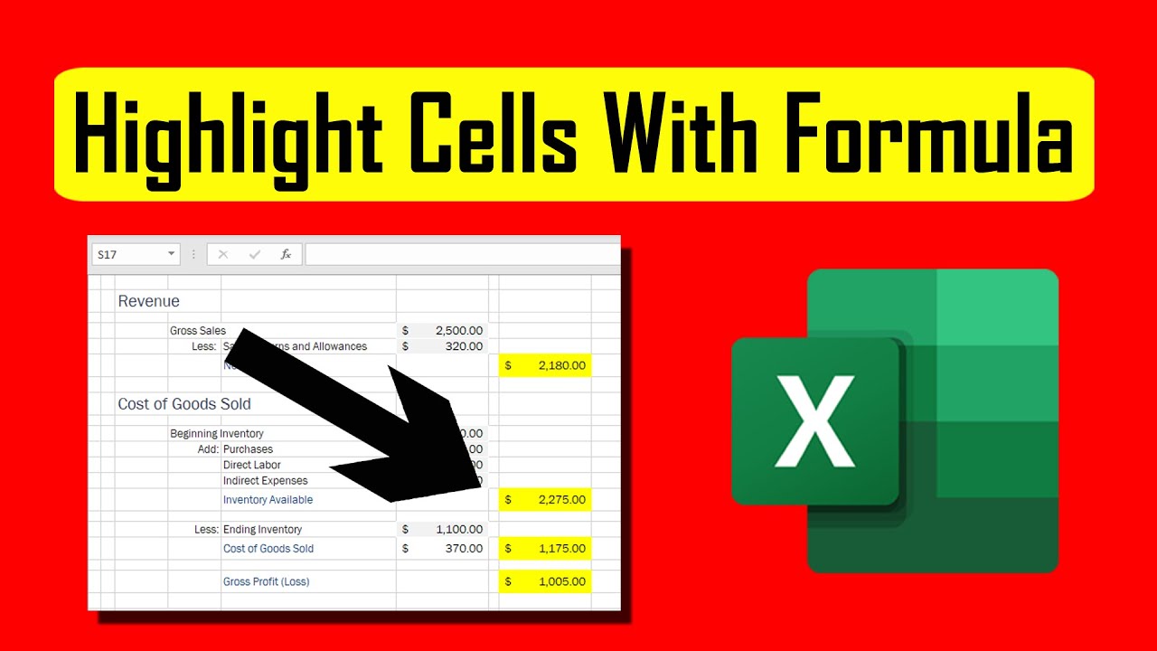 Excel Formula Highlight Cells That Equal Exceljet