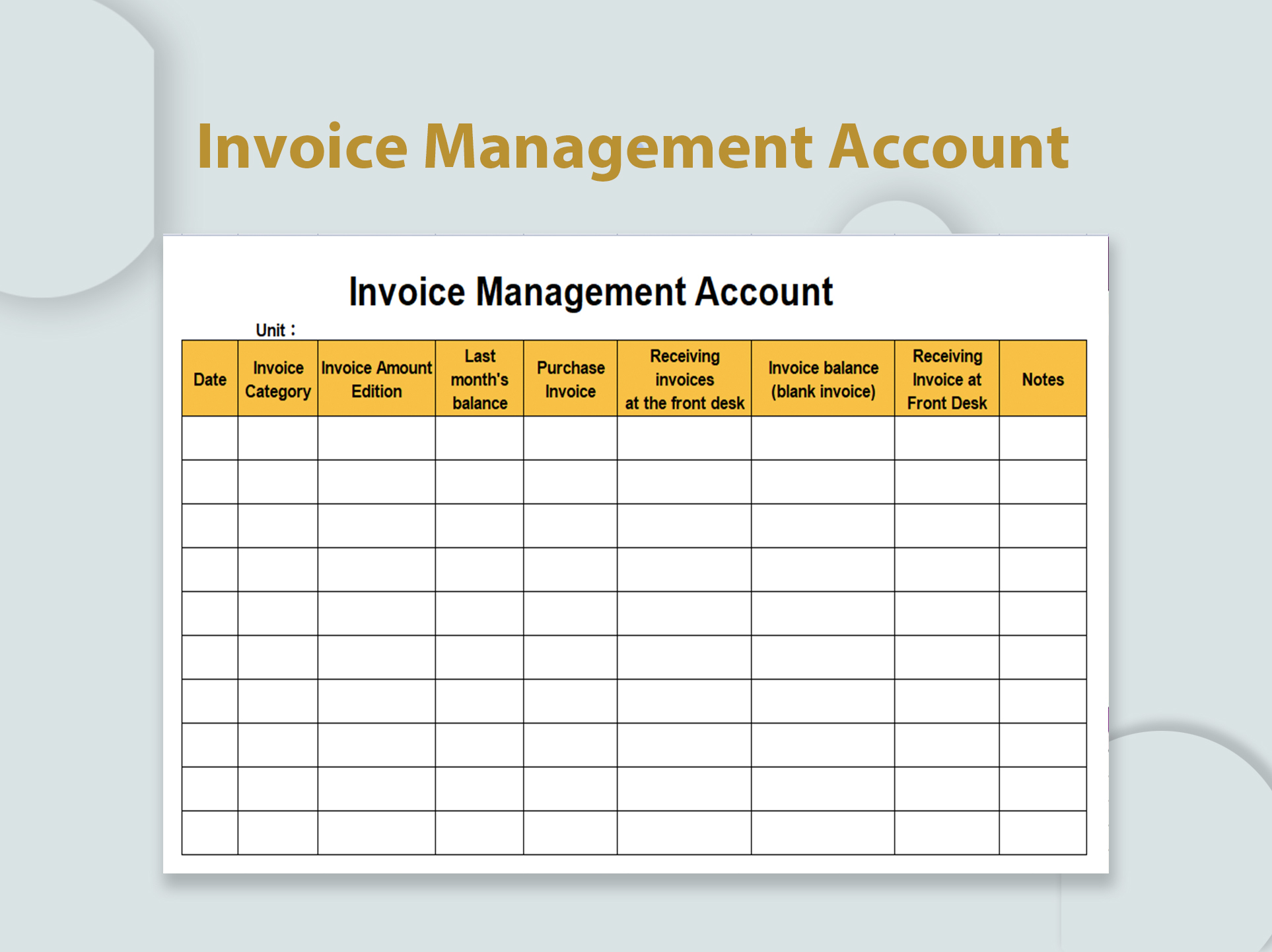 Excel Invoice Manager Platinum Billing Software Amp Invoice Software Powered By Excel Invoice