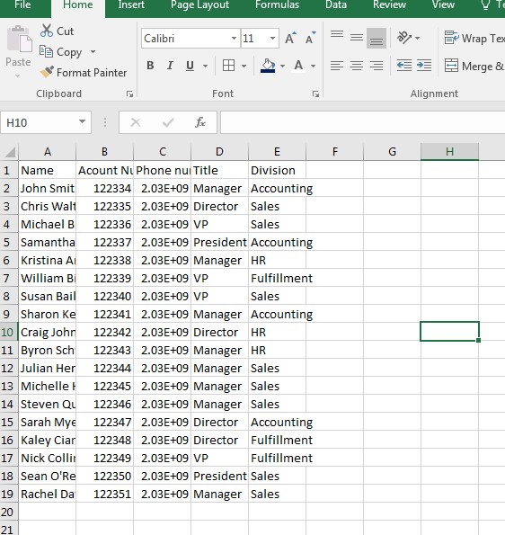 Excel Phone Number Formatting Youtube