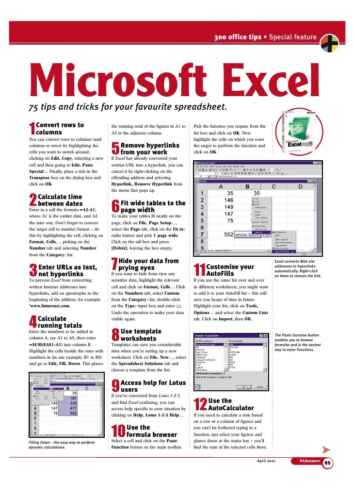 Excel Tips And Tricks