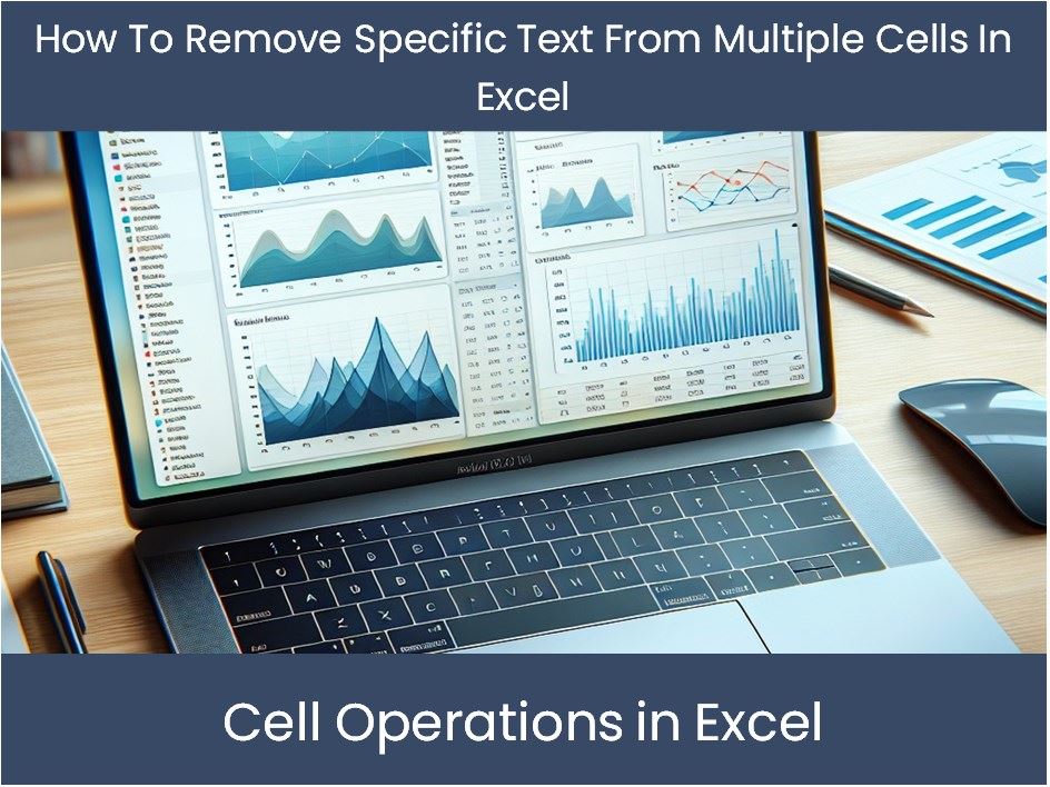 Excel Tutorial How To Remove Specific Text From Multiple Cells In Exc