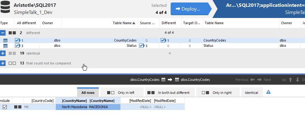 Exporting Sql Data Compare Results To Excel Voice Of The Dba