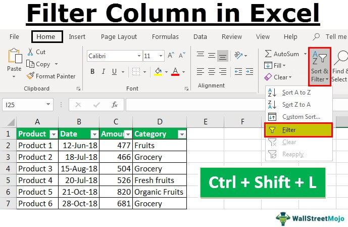 Filter Data For Several Columns With Excel Vba Examples Allloced