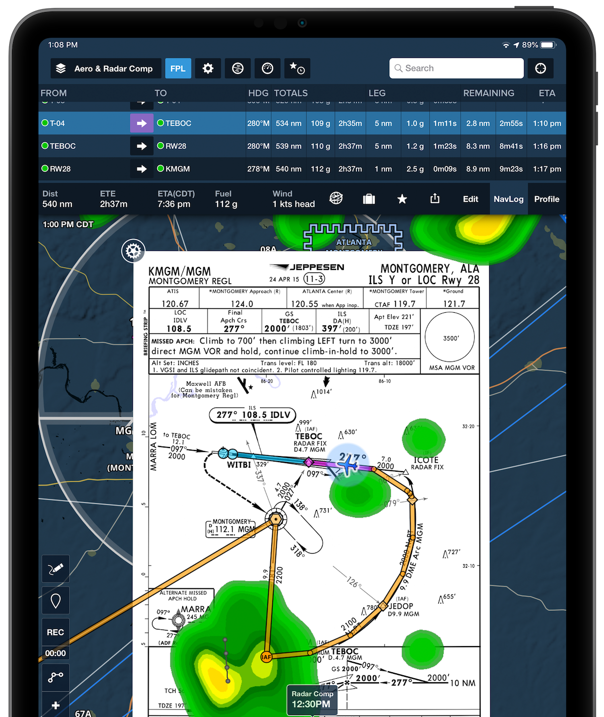 Foreflight How To Improved Planning Features Flights View Youtube