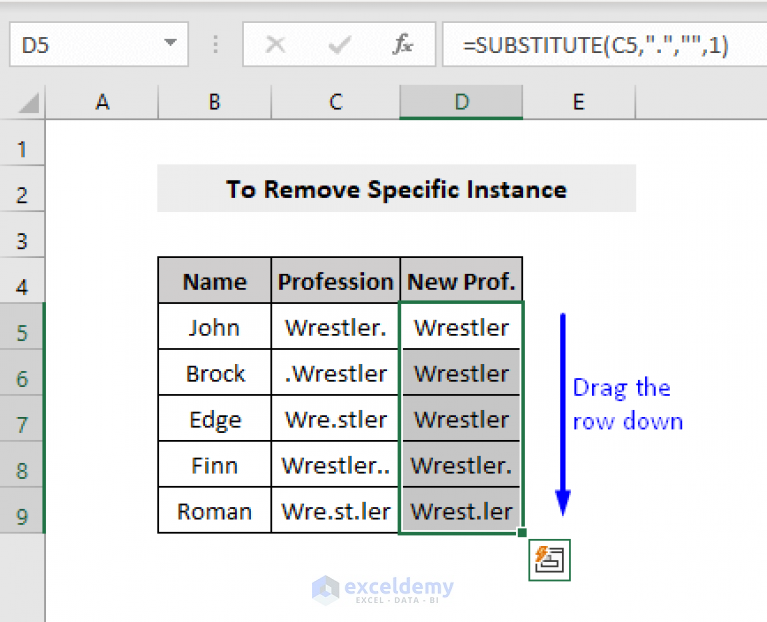 Formula To Remove Last 5 Characters In Excel Msexcel