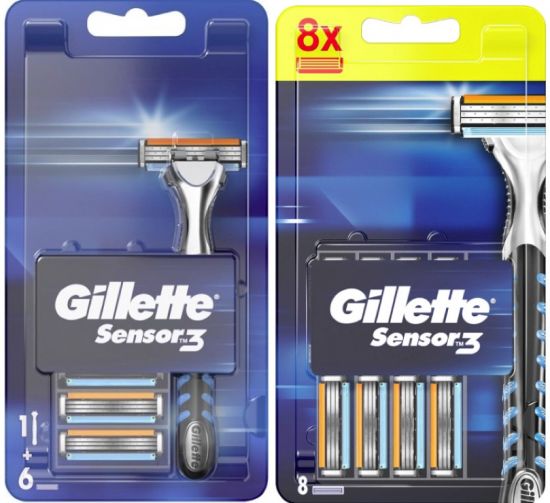 Gillette Combi Sensor Excel Scheersysteem Incl 23 Mesjes Shavesavings