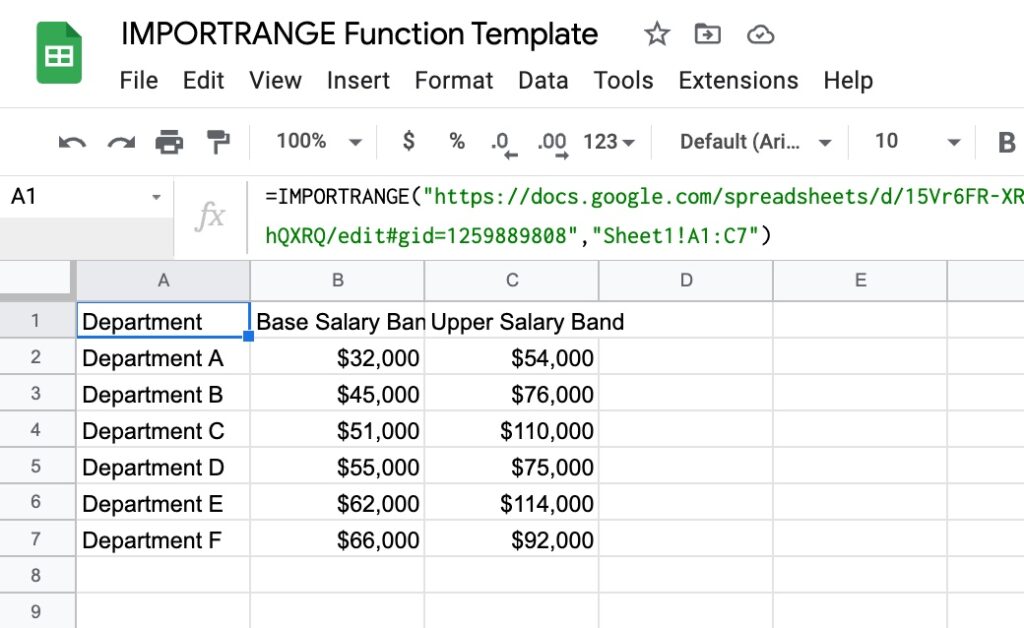 Google Sheets Importrange Function Basic To Advanced Use Tips