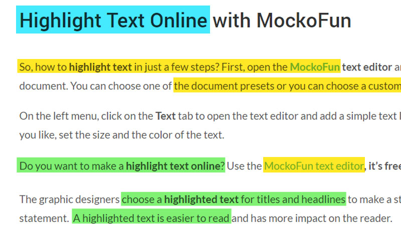 Highlight Text In Excel Zigica