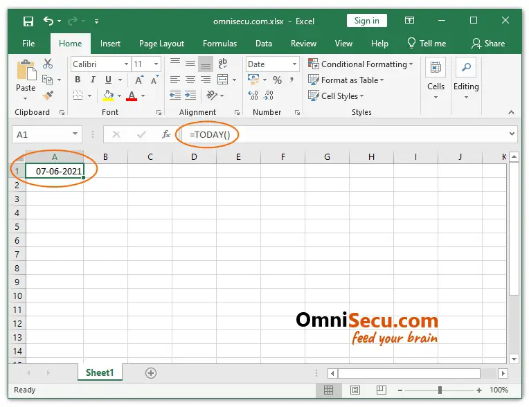 How Do I Insert Current Date In Excel Lasopatechno