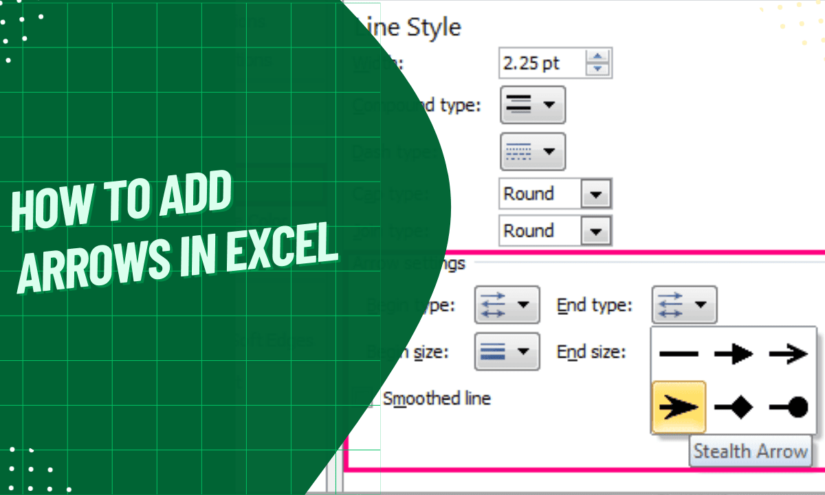 How To Add Arrows In Excel A Comprehensive Guide Earn And Excel