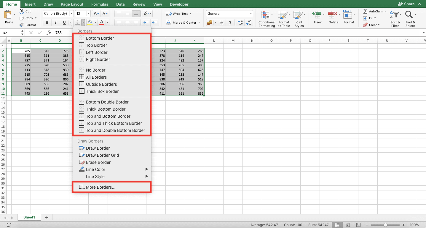 How To Add Borders In Excel Compute Expert