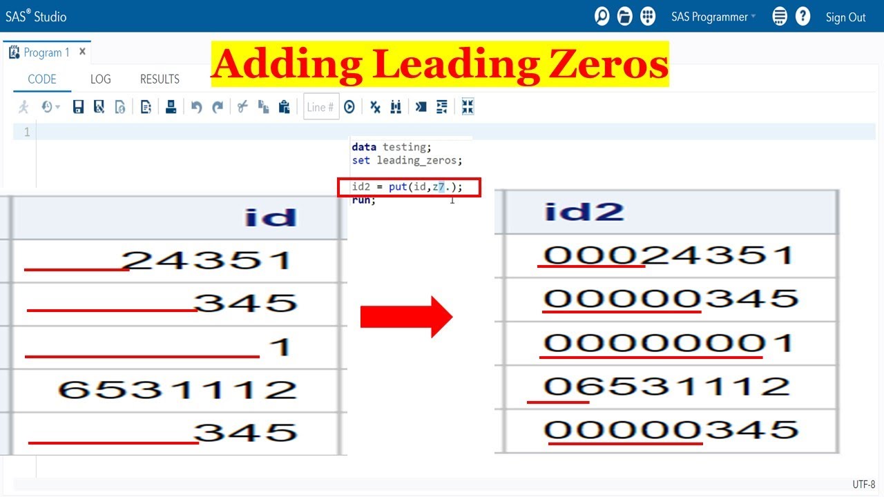 How To Add Leading Zeros In Excel Text Format 10 Ways Exceldemy