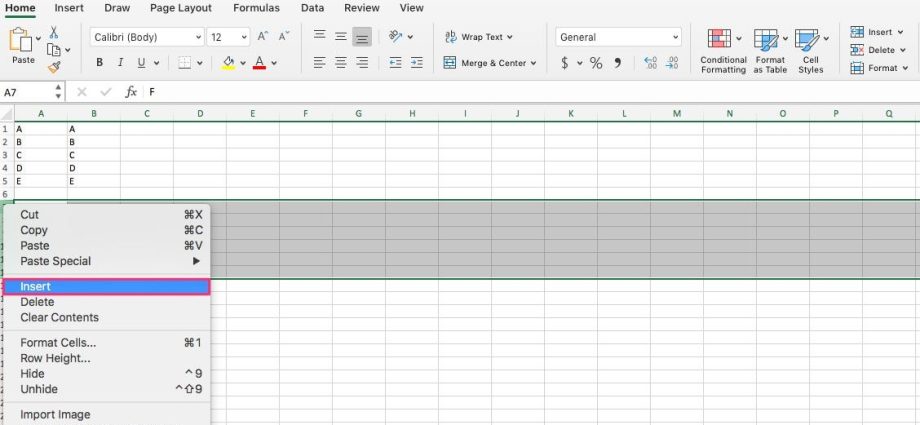 How To Add Multiple Rows At Once In Excel Healthy Food Near Me