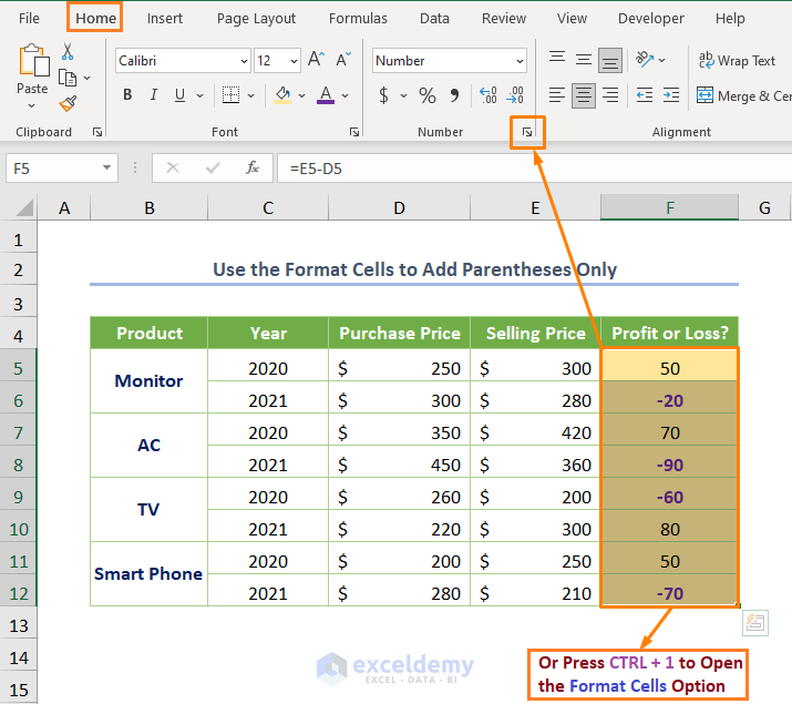 How To Add Parentheses In Excel A Step By Step Guide