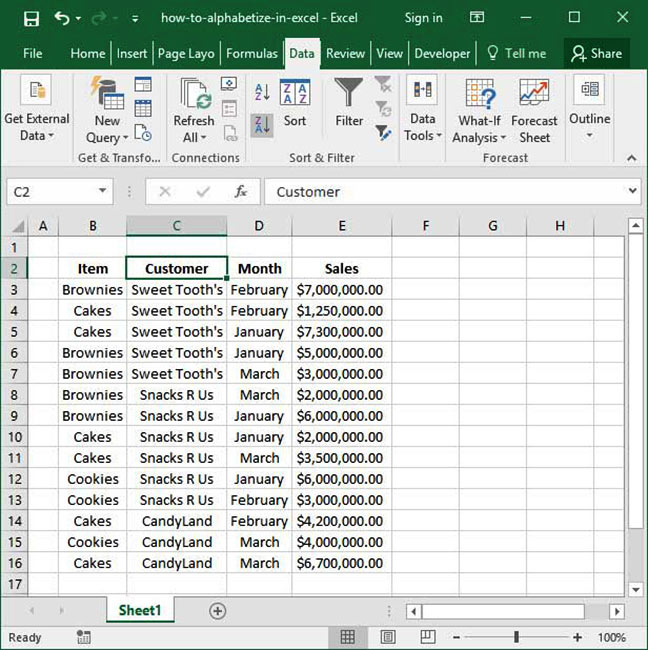 How To Alphabetize In Excel The Complete Guide