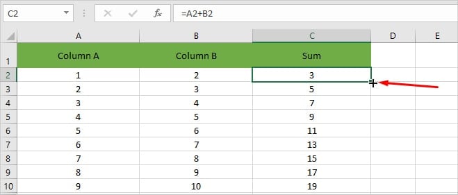 How To Apply Formula To Entire Column In Excel Tech News Today