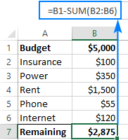 How To Autosum Minus In Excel William Hopper Amp 39 S Addition Worksheets