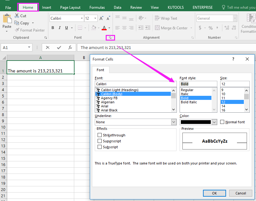 How To Bold Part Of Text String In A Cell In Excel